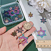 18Pcs 3 Styles Alloy & 304 Stainless Steel Pendants DIY-AR0004-53-3