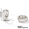 Elegant Vintage Brass Hoop Earrings FH4971-1-2
