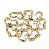 Brass Wavy Pendants LS-KK-T032-130G-2