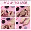 Faux Mink Fur Shoes Buckle Clip AJEW-WH0248-670A-3