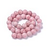 Natural Pink Opal Beads Strands G-G772-02-A-2