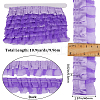 Satin Organza Pleated Ribbons ORIB-GF0001-06B-2