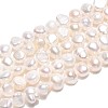 Natural Cultured Freshwater Pearl Beads Strands PEAR-T006-15A-2