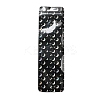 Rectangle Glitter Holographic Plastic Yin-yang Zip Top Gift Bags OPP-E004-01C-D01-1