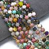 Natural Mixed Gemstone Beads Strands G-K389-E73-01-2