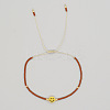 Bohemian Glass Seed Beads Braided Bead Bracelets JT0778-4-1