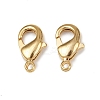 Brass Lobster Claw Clasps KK-901-G01-1