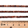 Natural Red Jasper Beads Strands G-RM2025-38-3mm-5