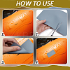 15Pcs 3 Colors Self-adhesive PVC Sheets DIY-BC0016-68-4