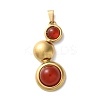 Natural & Synthetic Mixed Gemstone Pendants STAS-C120-12G-2