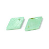 Spray Painted Natural Freshwater Shell Pendants BSHE-T014-07D-2