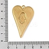 304 Stainless Steel Enamel Pendants STAS-E520-03A-G-3