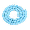 Opaque Glass Beads Strands GLAA-NH0002-B01-C09-2