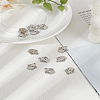12Pcs 201 Stainless Steel Charms STAS-LP0003-33-1