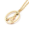 Colorful Cubic Zirconia Constellation Pendant Necklace LS-NJEW-H166-01G-3