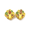 Rack Plating Alloy Enamel European Beads FIND-I034-11MG-2