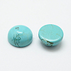 Natural Howlite Cabochons X-TURQ-G147-01-2