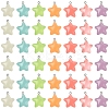 70Pcs 7 Colors Luminous Transparent Resin Pendants RESI-YW0004-47-2