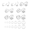 201 Stainless Steel Cuff Pad Ring Settings DIY-UN0055-90-1
