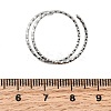 Adjustable 304 Stainless Steel Cuff Rings LS-RJEW-D335-02P-5