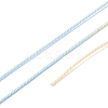 Segment Dyed Twisted Waxed Polyester Cord YC-C003-01B-3