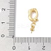 Brass Peg Bails Pin Pendants KK-Q030-11G-3