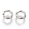 Tarnish Resistant 304 Stainless Steel Twisted Open Jump Rings LS-STAS-L233-008A-P-2