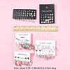 5 Sets 5 Styles Alloy & Plastic Pearl & Acrylic & Rhinestone Earring Sets EJEW-FS0001-24-7
