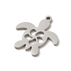 Non-Tarnish 201 Stainless Steel Pendants LS-STAS-E206-04P-05-2