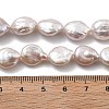 Natural Baroque Keshi Pearl Beads Strands PEAR-P064-18A-01A-5