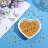 600Pcs Iron Screw Eye Pin Peg Bails IFIN-SC0001-91-3