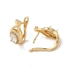 Brass Hoop Earrings EJEW-L271-13KCG-02-2