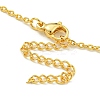 Ion Plating(IP) 304 Stainless Steel Cable Chain Necklaces NJEW-H040-03G-3