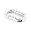Tarnish Resistant 304 Stainless Steel Spring Gate Rings STAS-I133-08B-2