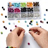 DIY Natural & Synthetic Mixed Gemstone Necklaces Dangle Earrings Making Kit DIY-YW0008-59-6