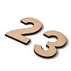 CREATCABIN 2 Sets 2 Styles Chinese Cherry Wood Letter A~Z and Number 0~9 DIY-CN0001-24-5