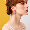 2 Sets 2 Style Acrylic Stud Earrings Set EJEW-AN0004-08-6