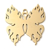 304 Stainless Steel Pendants STAS-R116-11G-1
