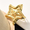 304 Stainless Steel Open Cuff Ring for Women LS-RJEW-B109-03G-02-3