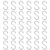 30Pcs 304 Stainless Steel S-shape Hooks STAS-PH0006-71-1