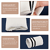 Stripe Pattern Cotton Tubular Knit Rib Cuff AJEW-WH0348-200A-6