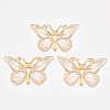 Transparent Acrylic Pendants X-TACR-R140-08A-1