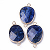 Natural Lapis Lazuli Links Connectors G-R472-01I-1