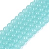 Imitation Jade Glass Beads Strands GLAA-T032-J6mm-06-1
