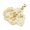 Brass Pendants KK-C251-06A-G-2