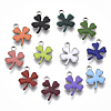 201 Stainless Steel Enamel Charms X-STAS-N088-18-1