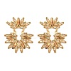 304 Stainless Steel Glass Stud Earrings for Women EJEW-M095-14G-02-2