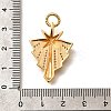 Brass Micro Pave Cubic Zirconia Pendants KK-U055-20G-3