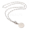 Non-Tarnish 304 Stainless Steel Pendant Necklaces NJEW-JN02951-1