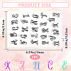 Clear Silicone Stamps DIY-WH0504-53-2